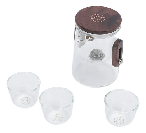 Tetera De Vidrio Con Separación De Agua Enchanted.