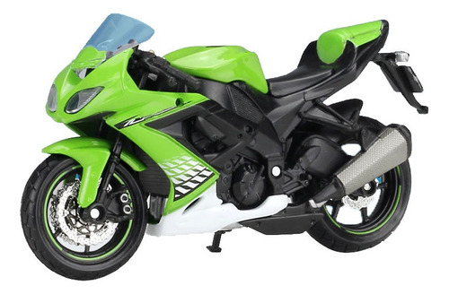 Modelo De Motocicleta 1:18 Para Kawasaki Para Ninja