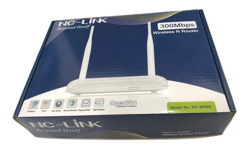 Router Wifi Nc-link  Wr-26 300mbps Poe In/out Sin Fuente