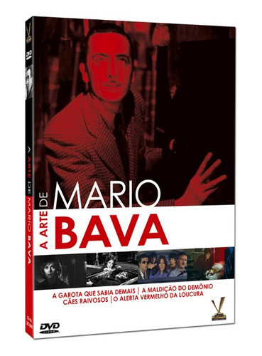 Dvd A Arte De Mario Bava - 2 Discos 4 Filmes - Lacrado