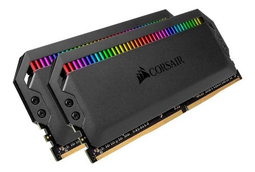 Memoria Ram Corsair Dominator Plat Ddr4 16gb 2x8gb 3200mhz