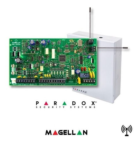 Alarma Paradox Magellan Mg5050 S/caja Y Teclado K32 Led