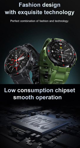 Reloj Inteligente K22 De 1,28 Pulgadas, Frecuencia Cardíaca