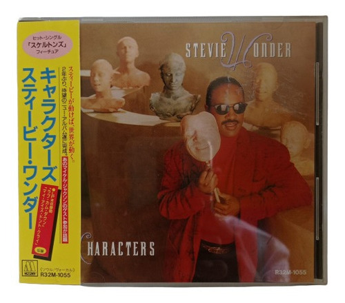 Stevie Wonder Characters Cd Japones Obi Usado 