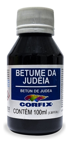 Betume Da Judeia 100ml Corfix Cor Preto