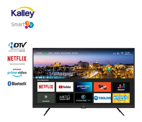 Imagen 4 de 9 de Televisor Kalley K-stv32hdt 32 Pulgadas Smart Bluetooth Hd