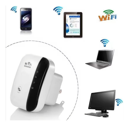 Repetidor Inalámbrico Amplificador De Señal Wifi 300mbps