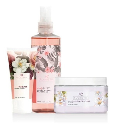 Kit Floral Floristic Crema Body Mist Mantequilla