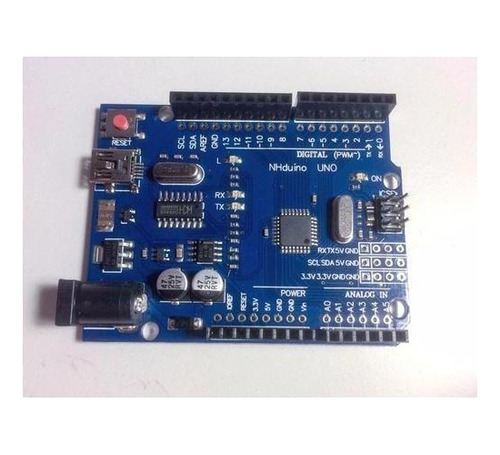 100% Compatible Con Arduino Uno, Atmega328 Ch340 Mini Usb