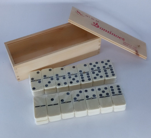 Domino Caja De Madera 