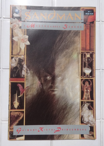 Sandman Nº 1 - Editora Globo - 1ª Edição - 1989 - Nova