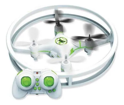 Mini Drone Quadricoptero Ufo Com Controle Remoto E Luzes