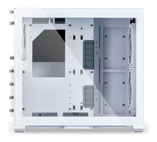 Gabinete Lian Li 011 Air Mini Blanco, Atx, Cristal Templado