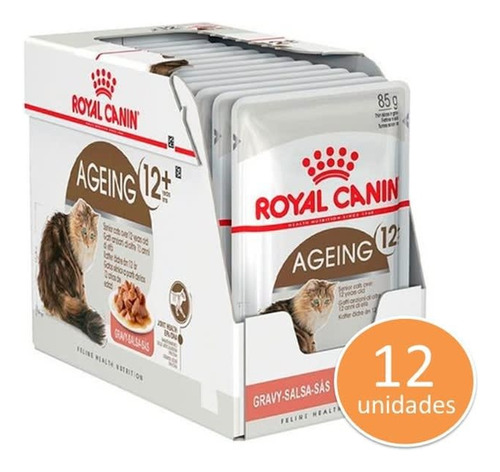 Alimento Húmedo Gato Royal Canin Ageing 12+ Pouch X 12un. Np