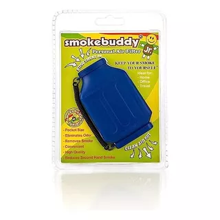 Filtro De Aire Personal Smoke Buddy Junior Staff (azul)...