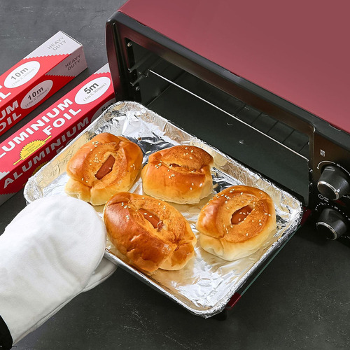 Lámina De Aluminio Resistente A Altas Temperaturas, 4 Cajas