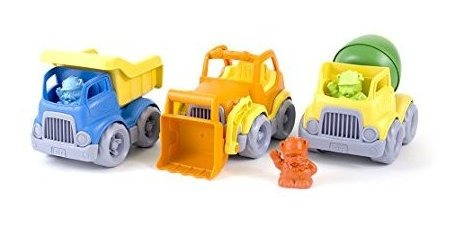 Green Toys, Vehículos De Construcción (paquete De 3)