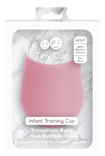 Vaso Entrenador Para Bebé De Silicona Ezpz Tiny Cup 6m+ Color Nordico Claro Transicion de Botella A Vaso