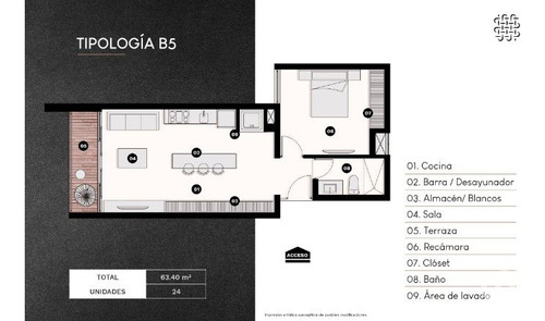 Venta Departamento 1 Ambiente Santa Gertrudis Copo
