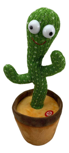 Juguete De Peluche Cactus Bailarín Giratorio