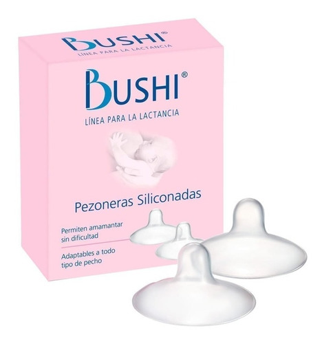 Bushi Pezonera Siliconada 2 Unidades