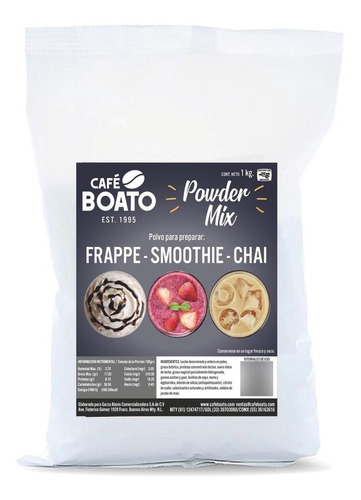 Frappe Base En Polvo Coco Powder Mix