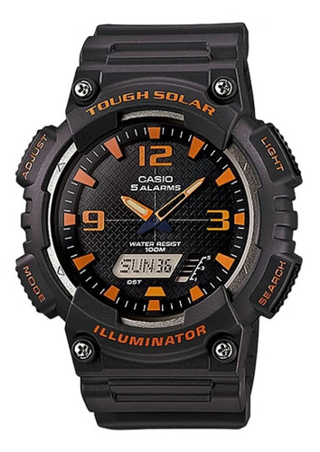 Reloj Casio Hombre Aq-s810w Carga Solar Garantía Oficial!.