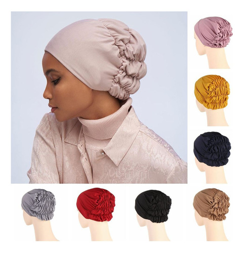 Turbante Para Mujer, Pañuelo Para La Cabeza, Gorro, Hiyab, M