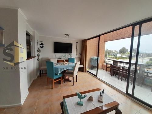 Se Vende Bonito Dpto A Metros De Playa Amarilla, Concón.