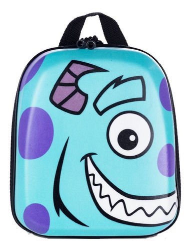 Lancheira Mochilinha Mochila Disney 3d Maxtoy Cor Monstros SA