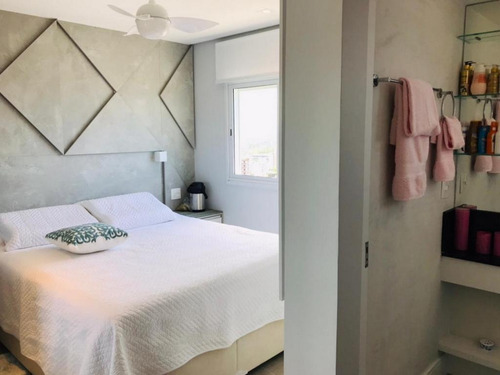 Imagem 9 de 27 de Apartamento Com 4 Dormitórios À Venda, 151 M² Por R$ 2.500.000,00 - Balneário Cidade Atlântica - Guarujá/sp - Ap11461