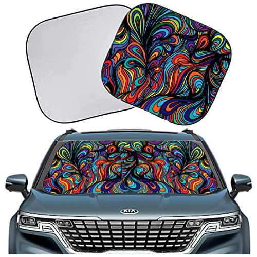 Windshield Sun Shade Double Sided Car Shade Front Winds...