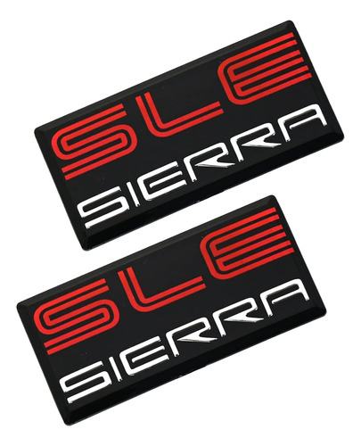 Ssdd 2 Emblemas Sle Sierra De Repuesto Para Gmc 1500 2500 35