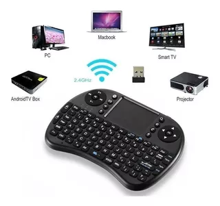 Teclado Inalámbrico Con Touch Pad Para Smart Tv, Pc, Tables