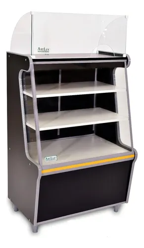 Balcão Caixa Expositor Seco 0,70cm Para Lanchonete E Padaria Cor ...