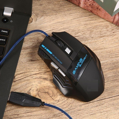 Mouse Gamer Usb Retroiluminado 800-3200dpi