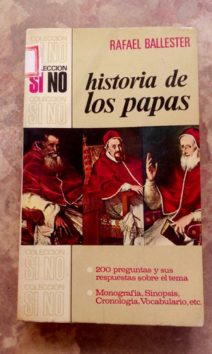 Libro Historia De Los Papas