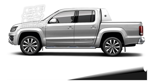 Calco Amarok Dark Label Calcomania