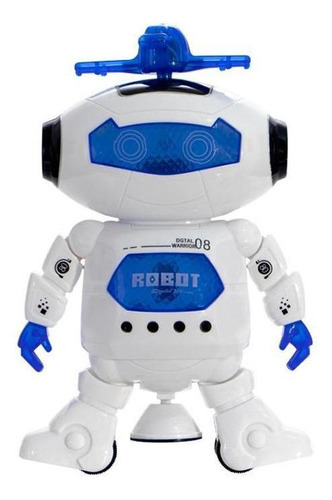 Brinquedo Robô Copter Dançarino Com Som E Luz