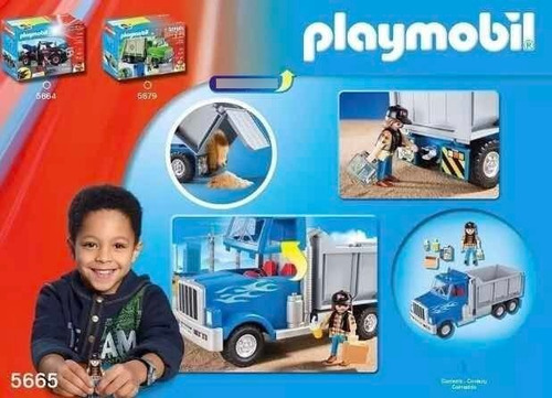 Imagen 5 de 6 de Camión De Basura Playmobil. Duendes Y Princesas