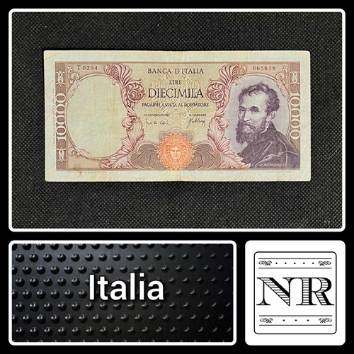 Italia - 10.000 Liras - Año 1966 - P #97