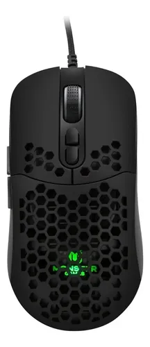 Mouse RGB para jogadores Monster Honeycomb 6400dpi - Revogames ...