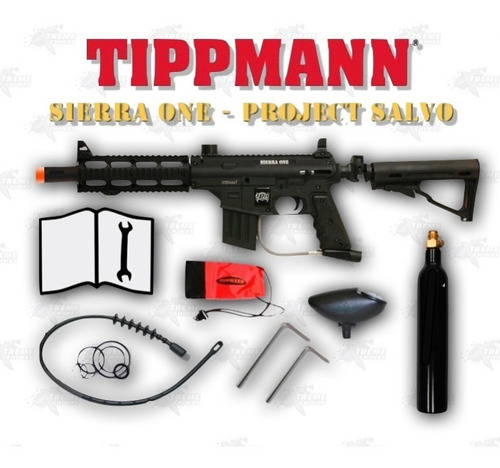 Marcadora Co2 Tippmann Project Salvo Sierra Gotcha Xtreme