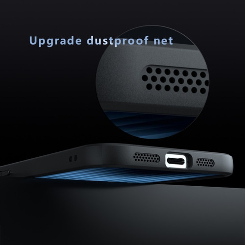 Capa Fosca Preta Anti Choque E Resistente Para iPhone 16e