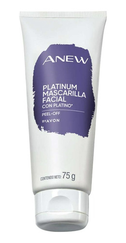 Anew Platinum Mascarilla Facial Peel Off Con Platino - 75gr