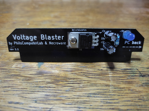 Tarjeta Voltage Blaster Agrega -5v A Bus Isa De 8/16 Bits