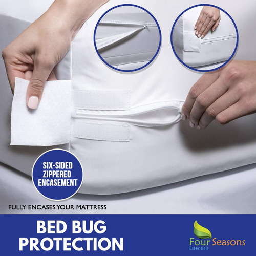 Bundle - 2 Artículosprotector De Colchón Con Cremallera De T