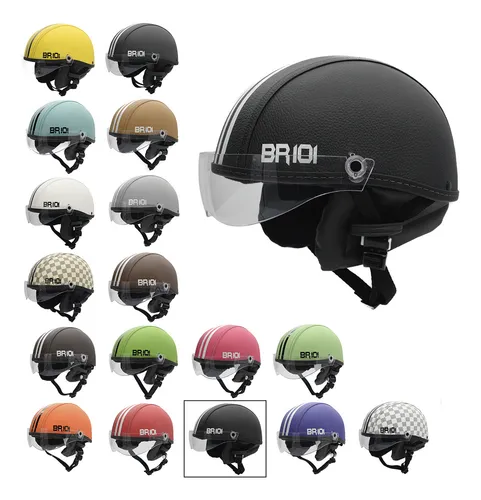 Capacete Coquinho Scooter Bike Elétrica - Viseira Cristal Lançame...