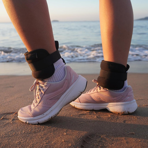 Pesas De Tobillo Ajustables Para Fitness Y Ejercicio