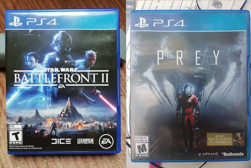 Prey Y Battlefront 2 Ps4 - Oferta! (Usado)